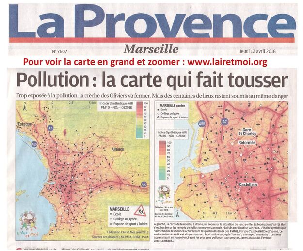 Article paru dans La Provence le 12 avril 2018